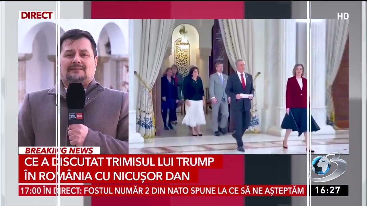 Ce a discutat trimisul lui Trump în România cu Nicușor Dan