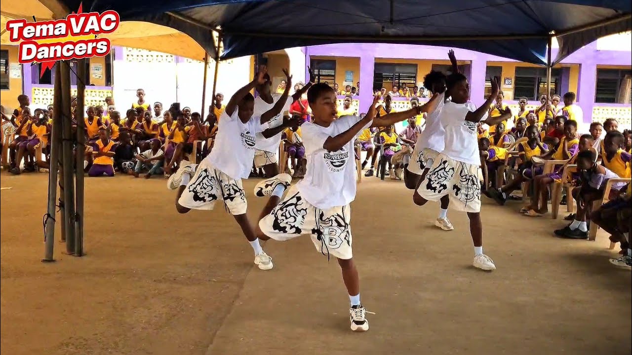 Massive dance performance at Shiny Star School premises #temavac #dance #foryou #trending #everyone 