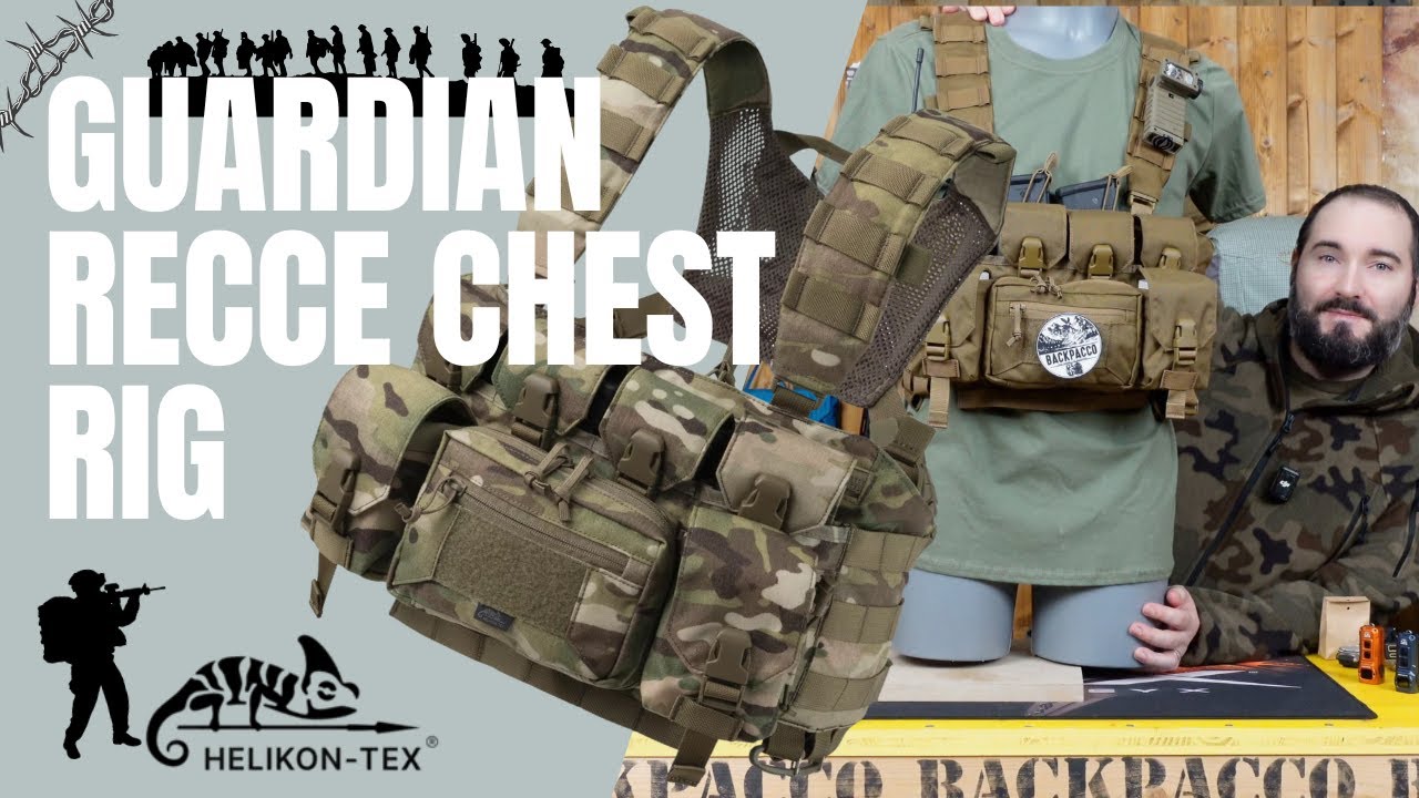 HELIKON TEX GUARDIAN RECCE CHEST RIG - PROGETTATO PER LE RICOGNIZIONI - RECENSIONE COMPLETA
