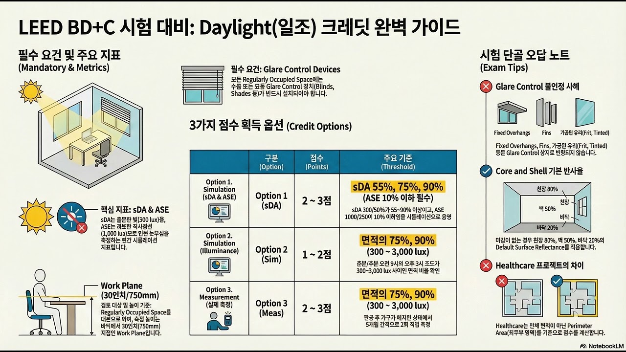 [LEEDv4] AP BD+C Indoor Environmental Quality Interior Lighting + Daylight