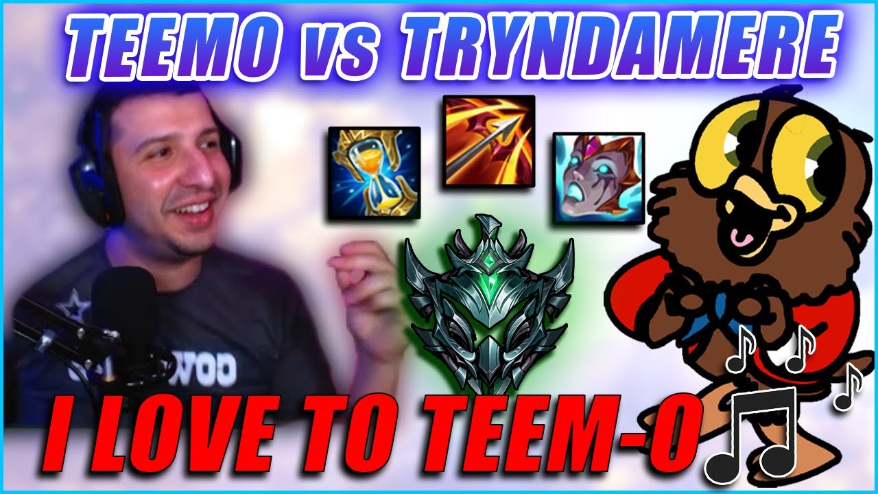 Teemo with Runaans Hurricane vs Tryndamere - GOT FLAMED FOR IT TOO - Platinum Full Gameplay!
