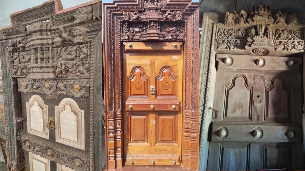 Old Antique Wooden Doors - Antique Furniture - Antique Main Door Desigens With Contact Number