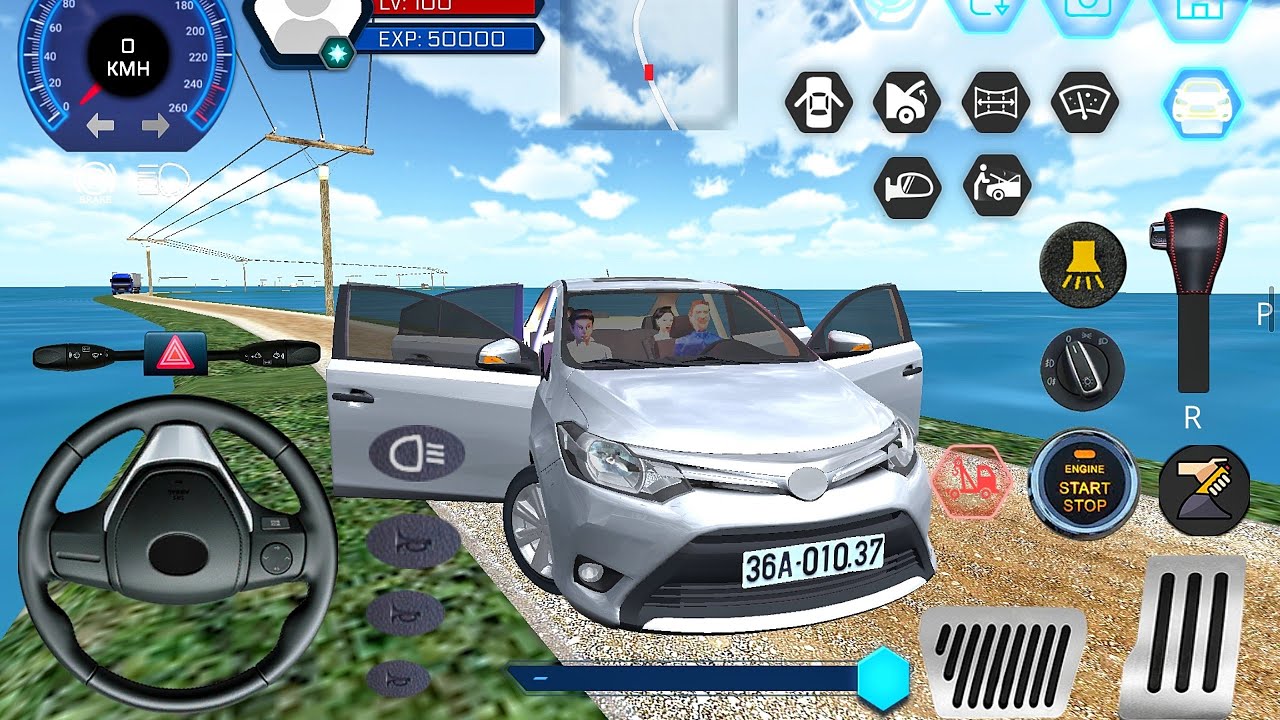 New Toyota Vios Offroad Driving Simulator 2026! Car Simulator Vietnam - Car Game Android Gameplay