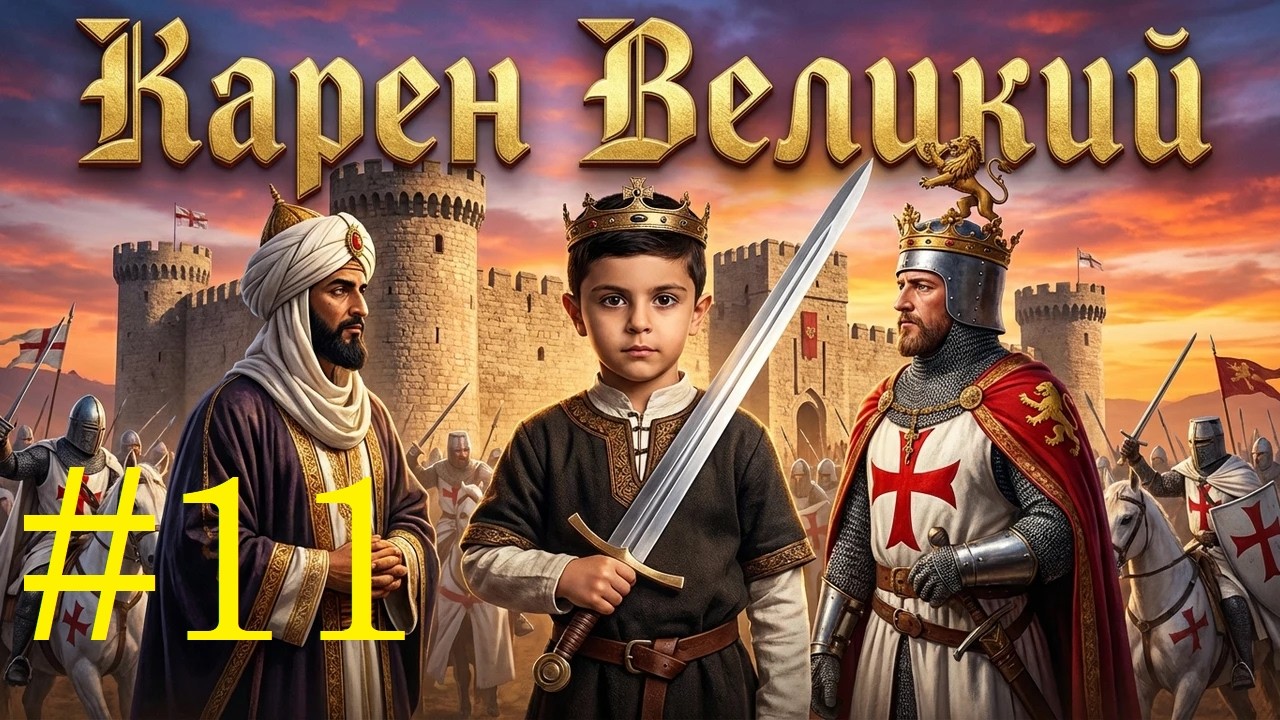 Крестовый Поход #11 Скалистая долина , Stronghold crusader , Խաչակիրներ