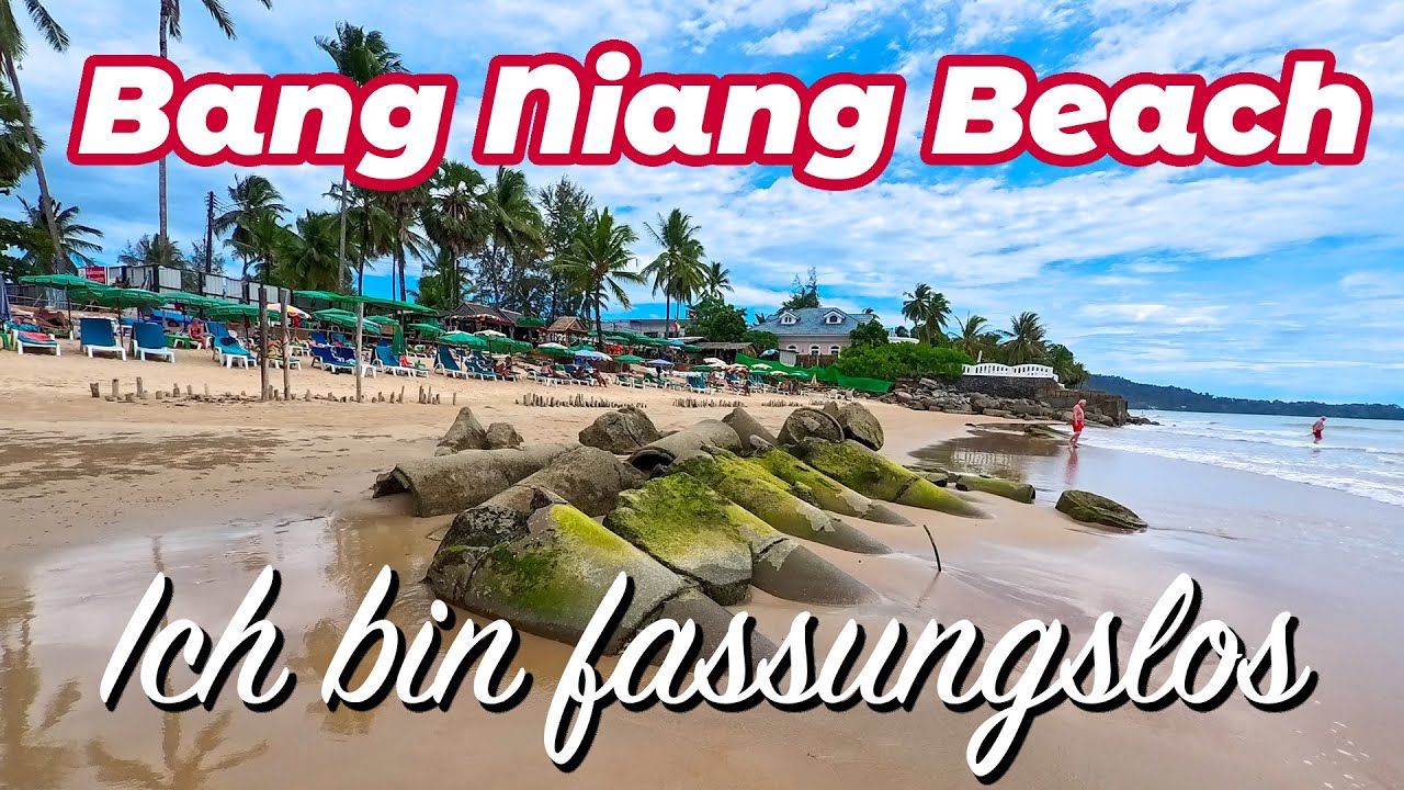 👉 Bang Niang Beach im Wandel: Erosion frisst die K&uuml;ste! 🌊