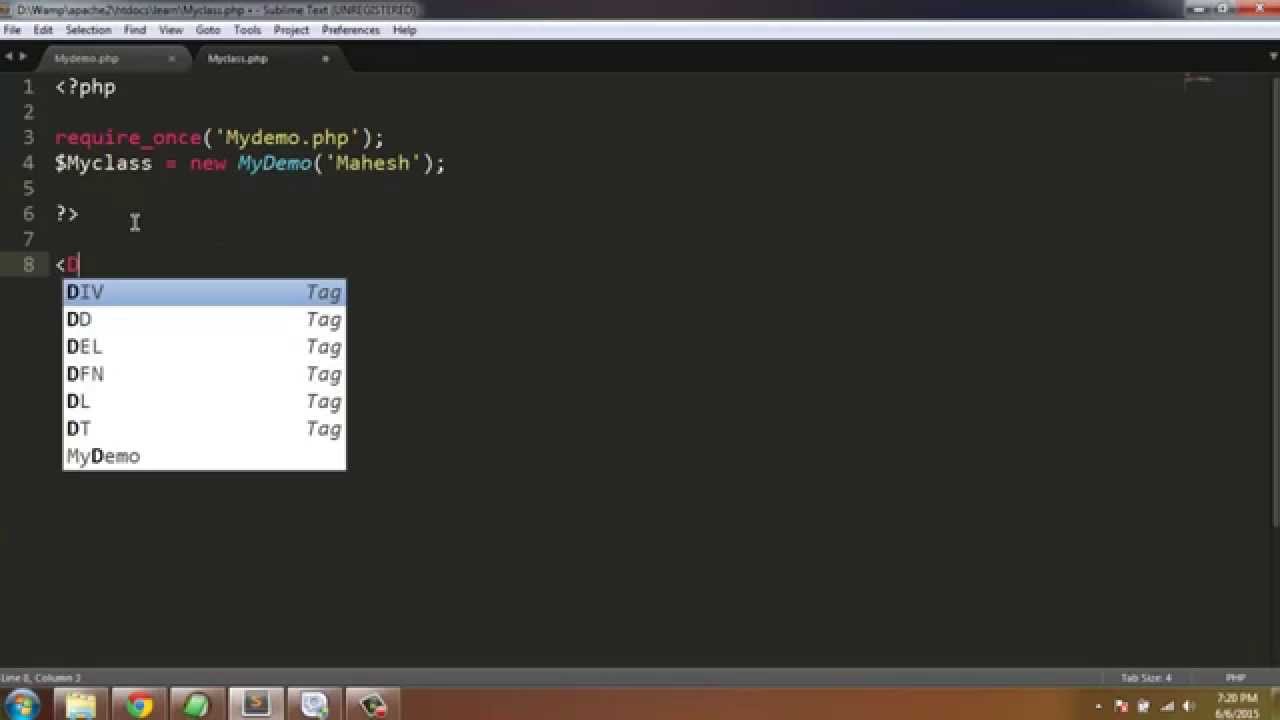 PHP Global Variable Scope in Class