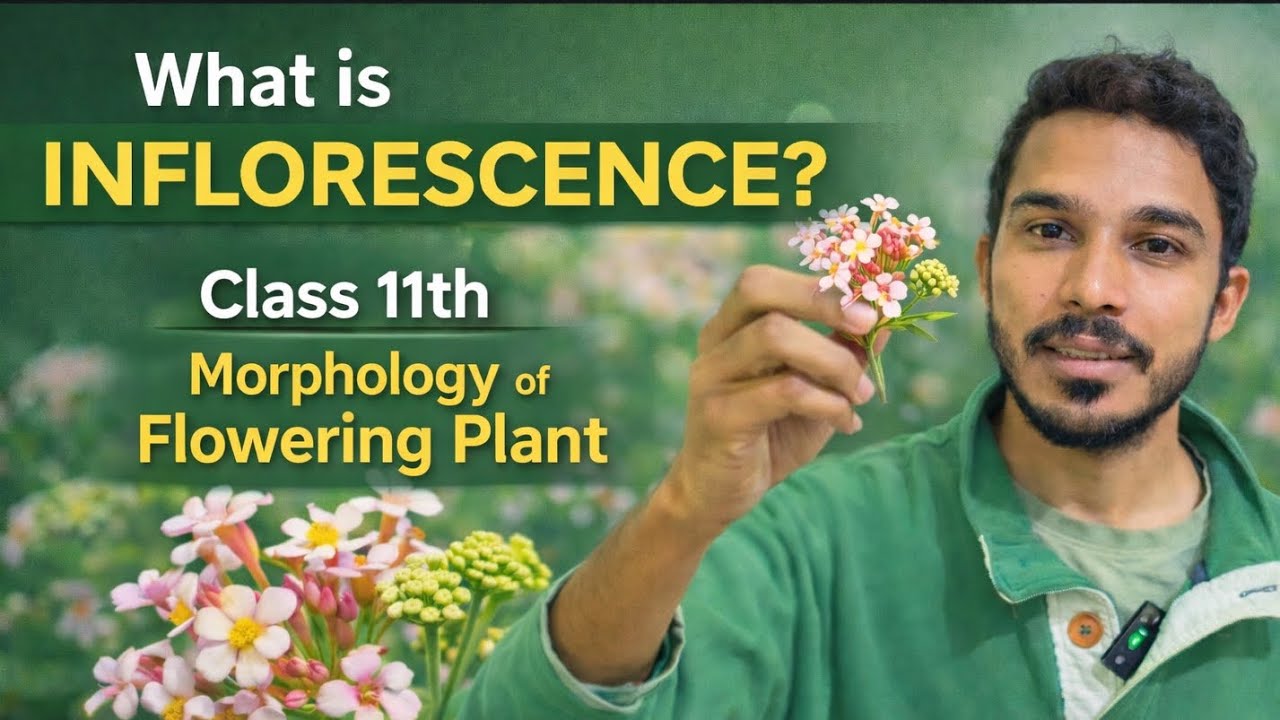 10 | Inflorescence | Racemose vs Cymose in 15 Minutes Class 11 NEET Biology One Shot 