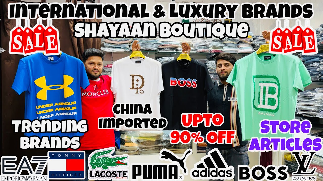 100% Original Clothes 🔥 | Branded Tshirts,Imported Tracksuits,Jeans | Branded Clothes in Mumbai