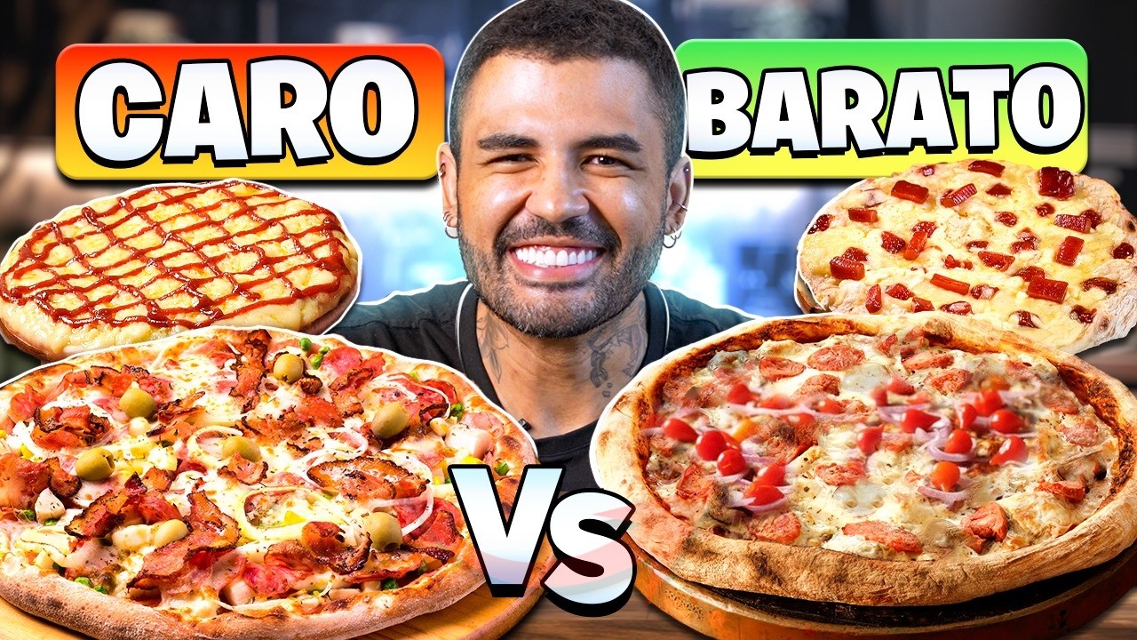 COMBO DE PIZZA BARATO DE R$60 VS DE R$115 - QUAL O MELHOR?