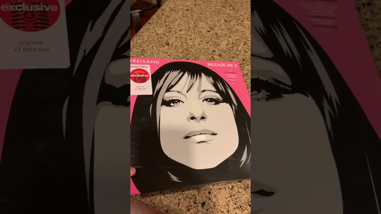 Barbra Streisand “Release Me 2” Target Grey Vinyl LP Unboxing