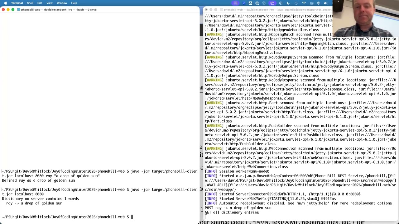 The Joy of Coding Winter 2026, Session 15