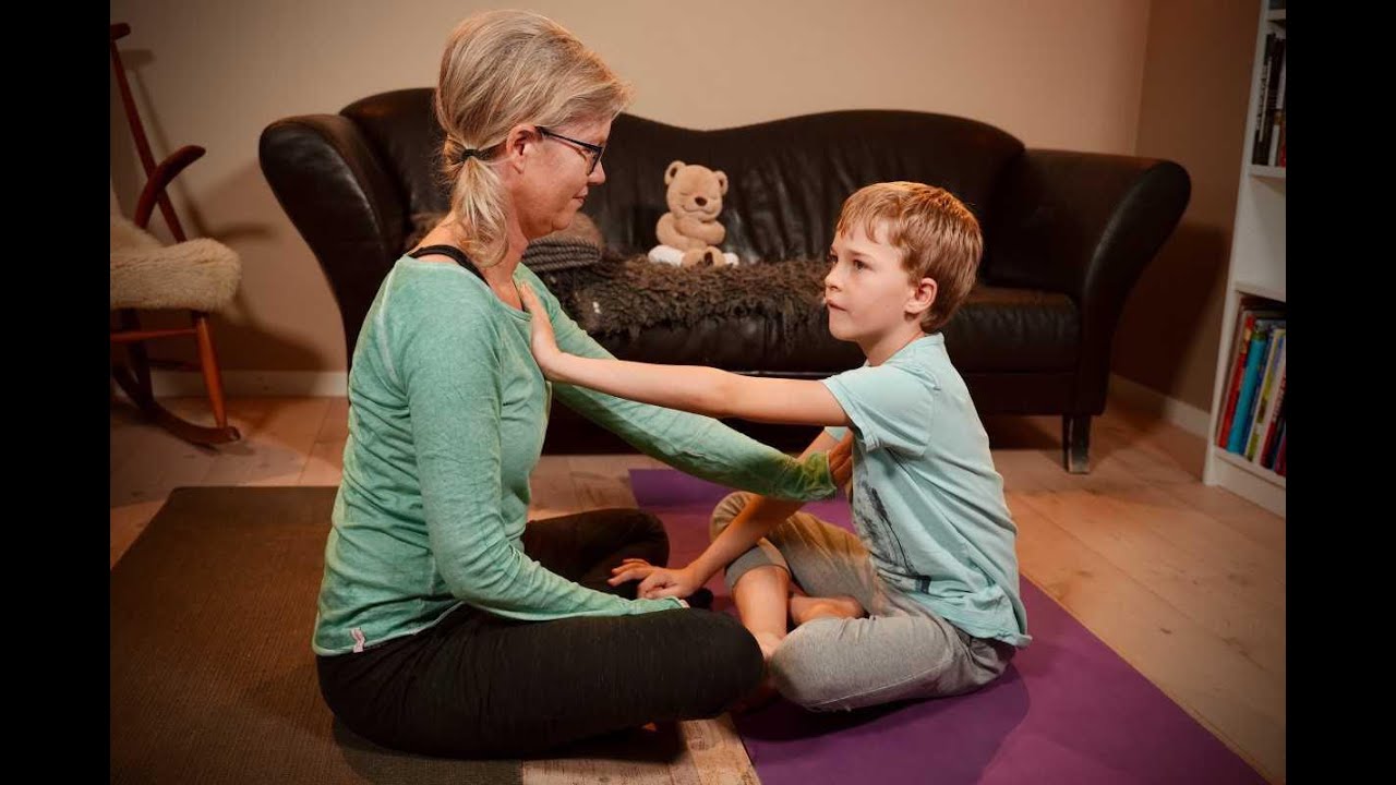 Herlig hjerte dag. Mindfulness og yoga øvelser for børn