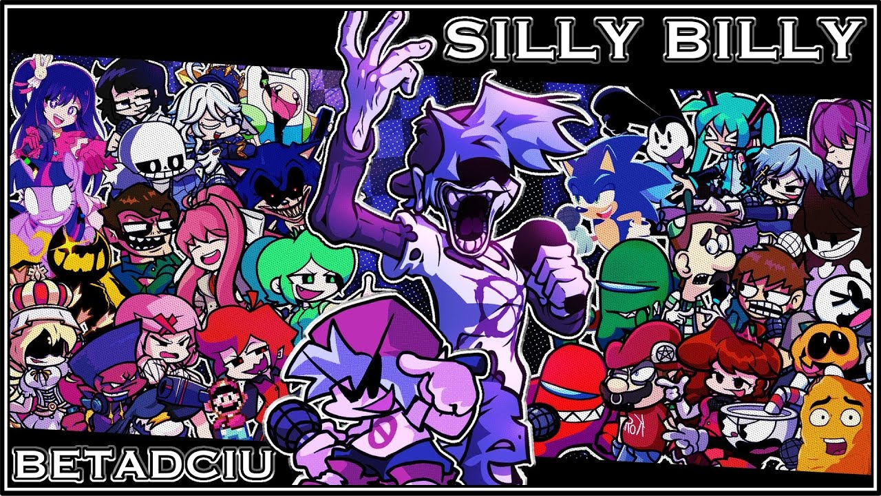 Silly Billy But Everyone Sings It | Silly Billy Betadciu | FNF Hit Single Betadciu