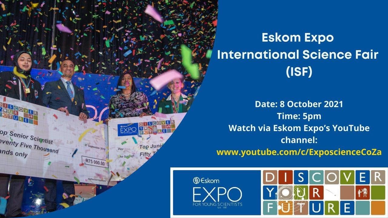 2021 Eskom Expo International Science Fair virtual awards ceremony