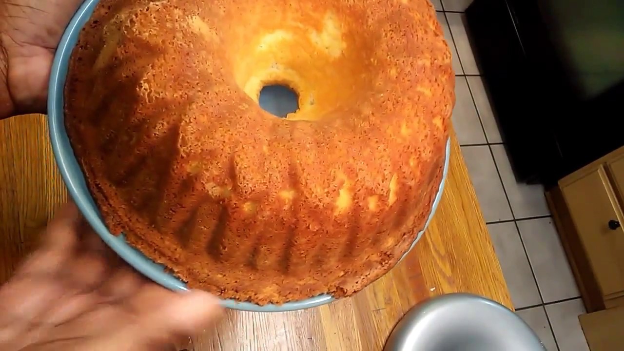 Betty Thompson's Sour Cream Pound Cake - Simple Cooking With Eric