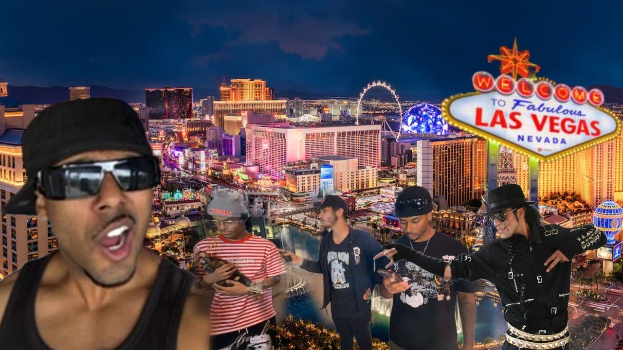 NEW ZEALANDER'S first time in VEGAS (w/yike mike)