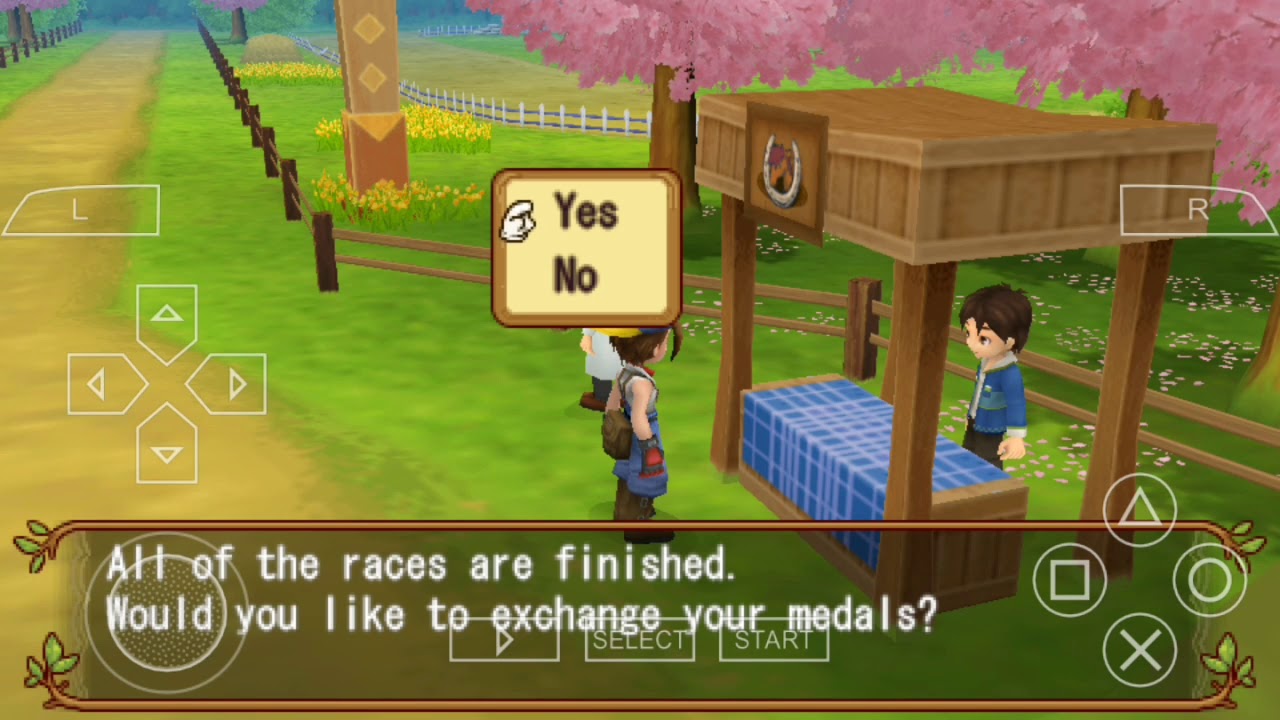 Easy Money and Lumbers (Horse Race) - Harvest Moon: Hero of Leaf Valley