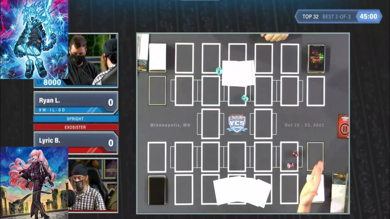 Top 32 YCS Minneapolis Exosister Vs Spright Yu-Gi-Oh! 2022