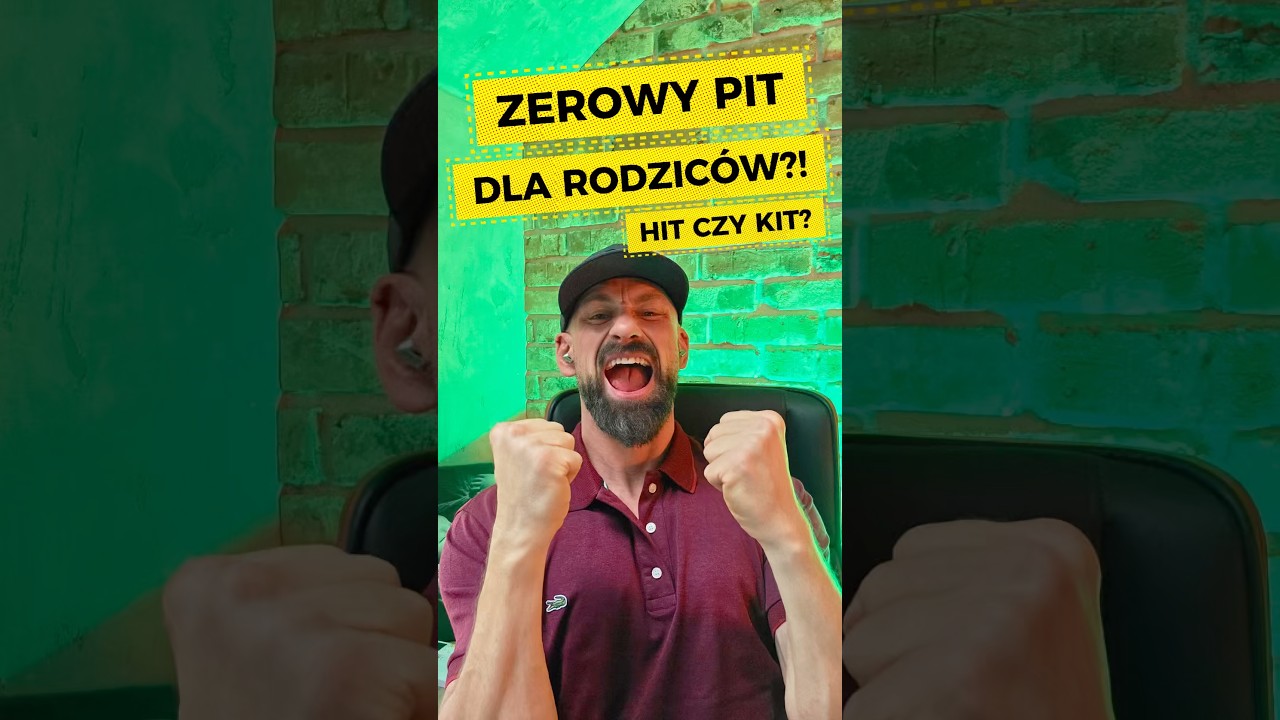 Zerowy PIT dla rodzic&oacute;w? HIT czy KIT? #biznes #pit #polska #podatki #podatek #dom