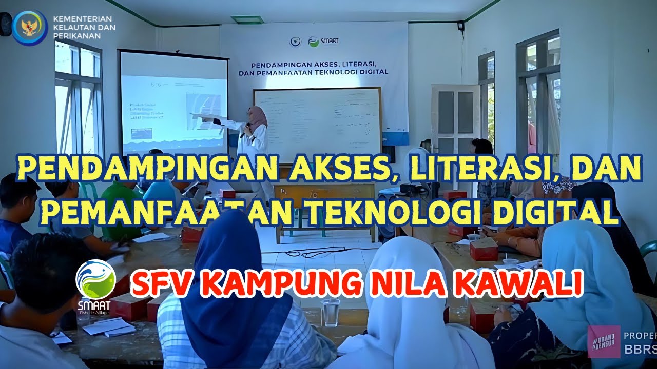 SFV Kampung Nila Kawali, Ciamis, Jawa Barat, Pendampingan Akses, Literasi dan Pemanfaatan Digital.