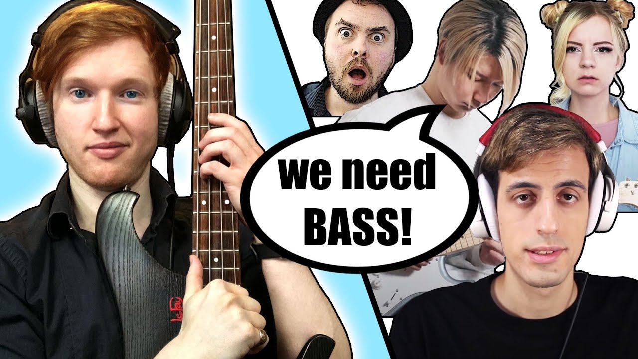 I Played BASS With Davie504, Ichika, Lucas Brar, Elise Ecklund