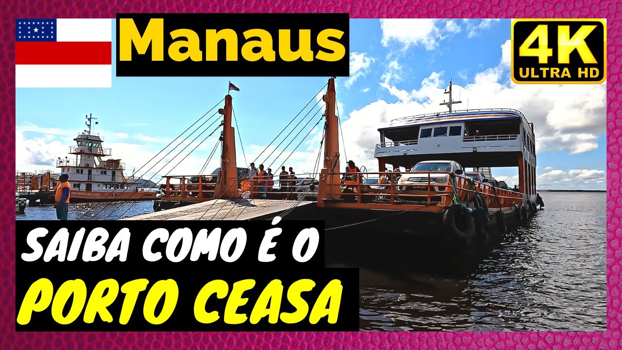 Caminhando no PORTO CEASA | #manaus | #gopro Hero 10- 4K