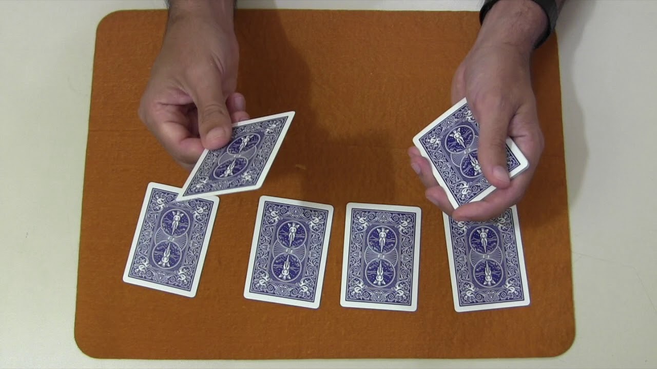 Truco de magia revelado - Ases fáciles.