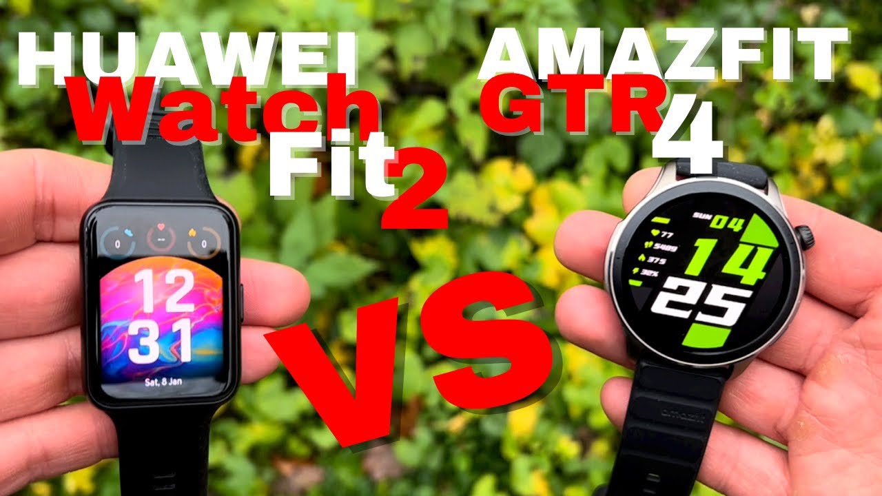 Best Budget Smartwatches HUAWEI Watch Fit2 vs AMAZFIT GTR4 Review and Comparison