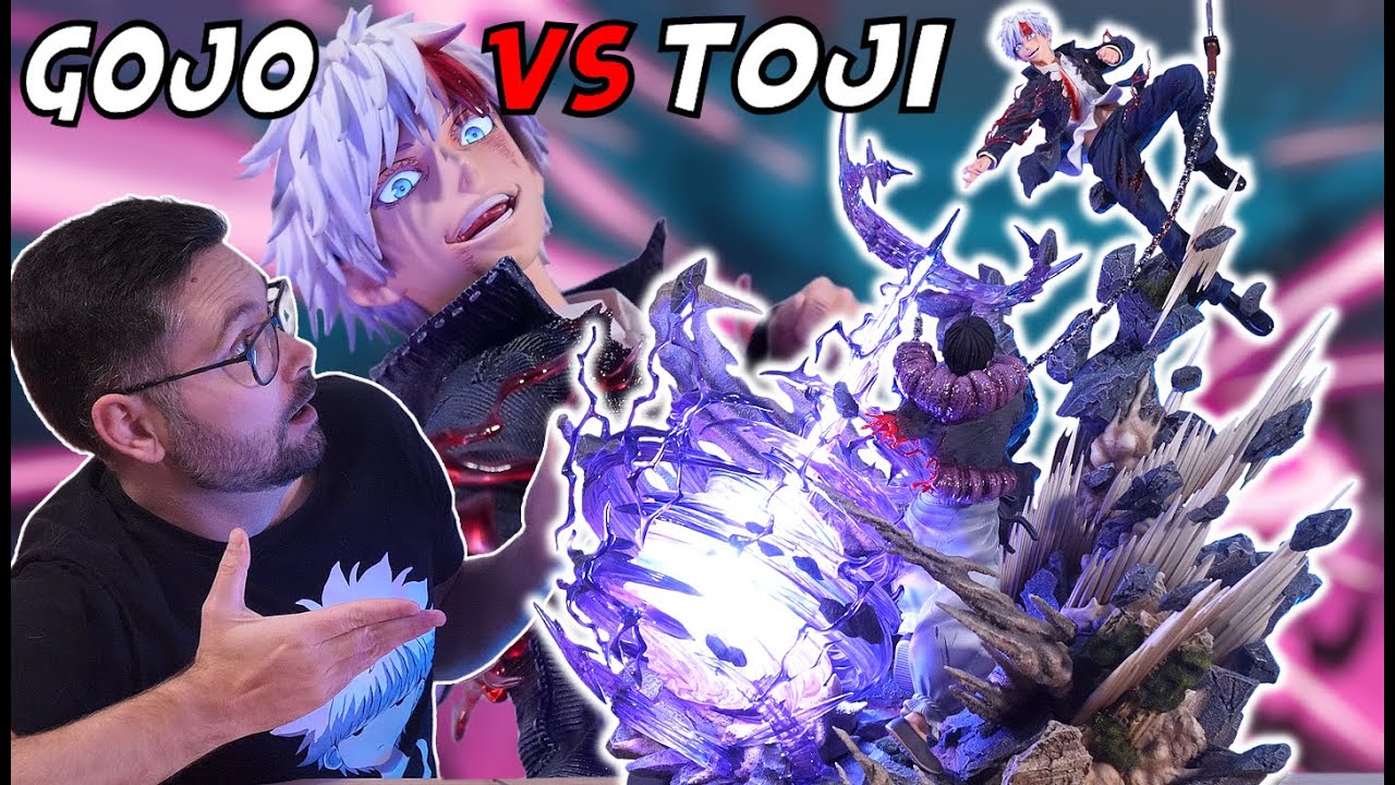 Juste INCROYABLE ! Big diorama GOJO vs TOJI - JJK par Niren studio