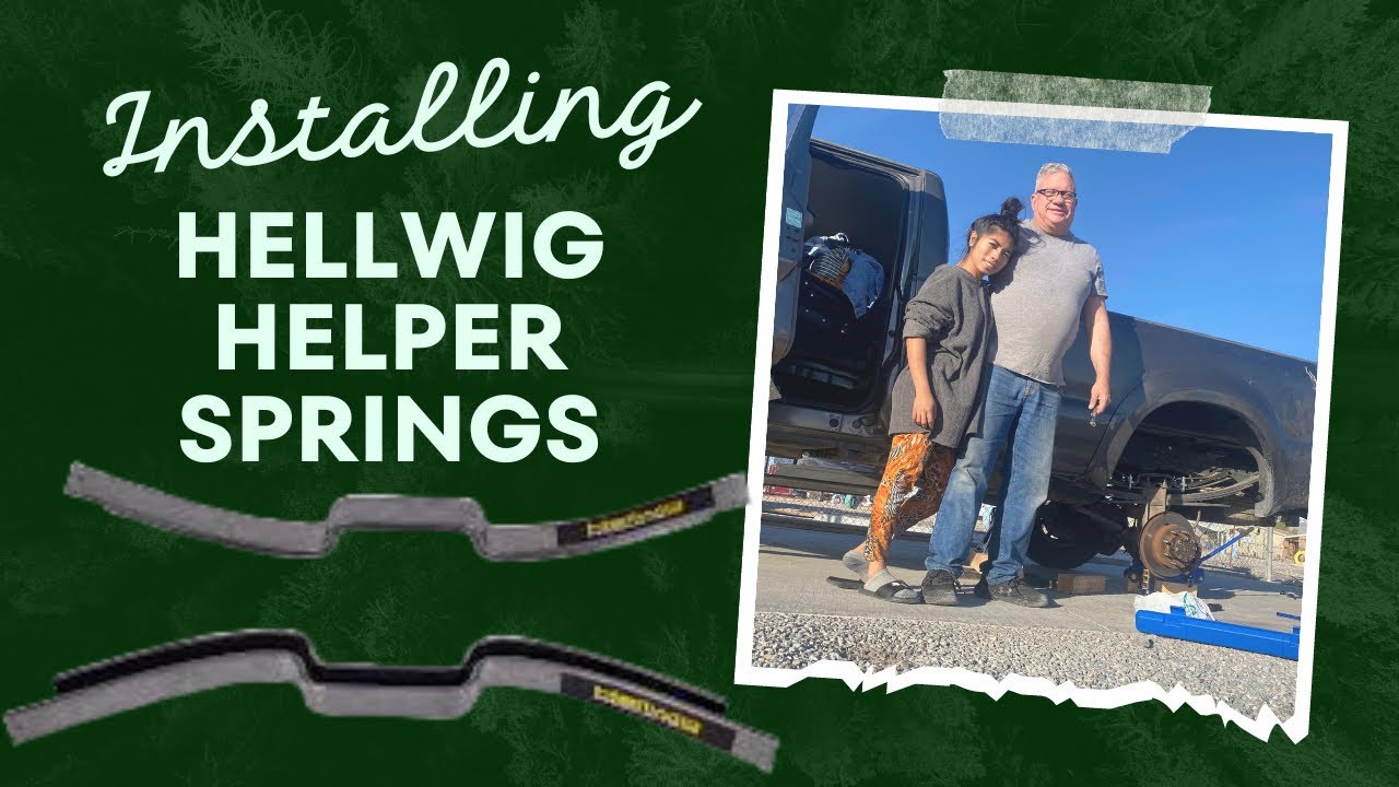 What A Job! Installing Hellwig Helper Springs.