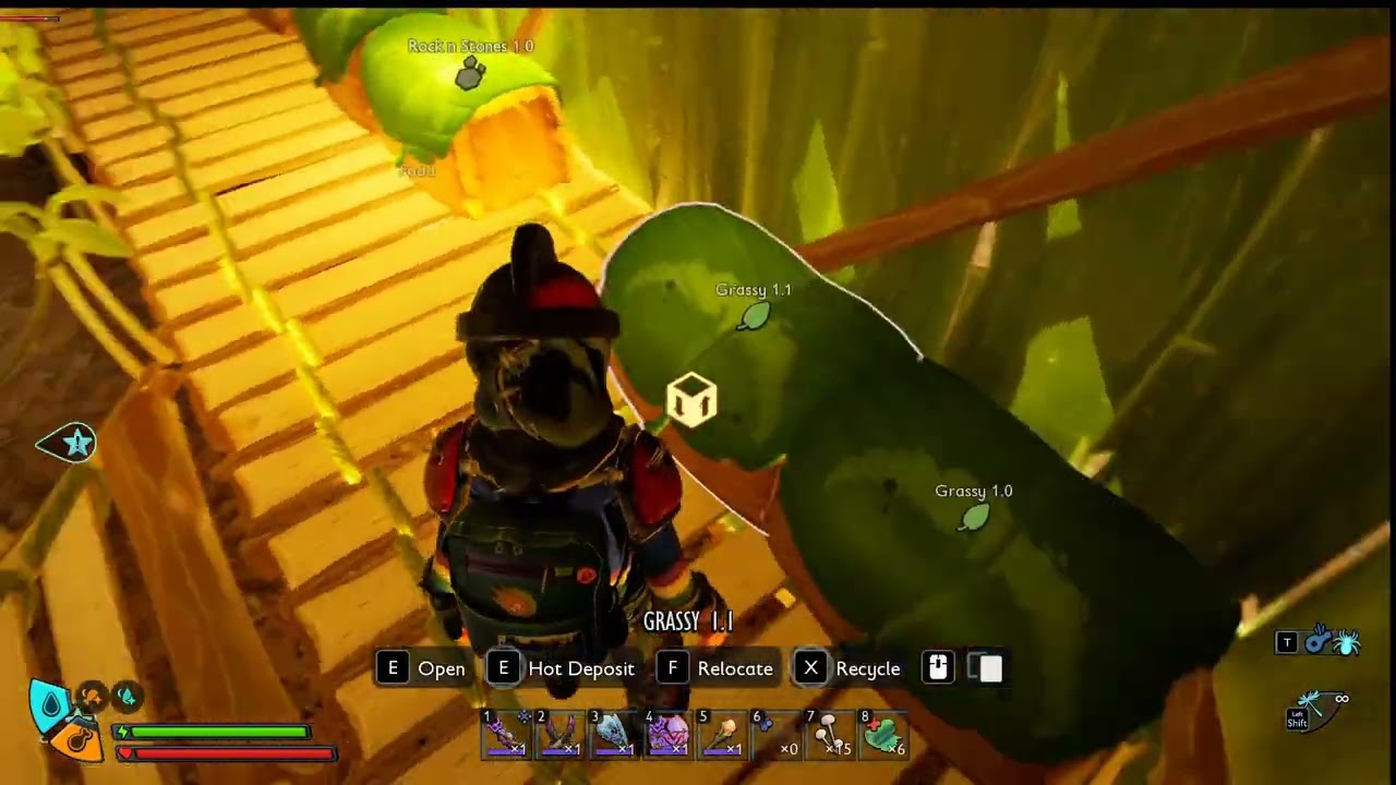 9ers FG Grounded2 ep40- Today I show Silent the upgrades, head to the grill for the last ORC bugs..