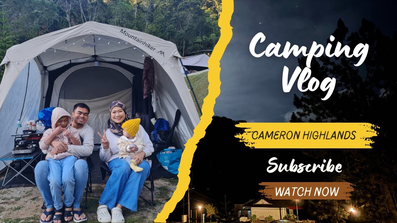 Camping di Cameron Highlands | Parit Fall Campsite | Blackdog Dome Bedroom | SolCamp
