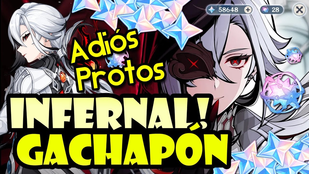 GACHAPÓN ARLECCHINO CON MÁS DE 60.000 PROTOGEMAS 😮 BUSCANDO ARMA Y ¿C2? 😍 TODO POR LA DIOSA PYRO