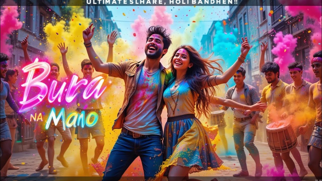 Non-Stop Holi Dance Party &ndash; Full Energy, Full Colors! 💃🕺🎨 #holisong #holidance #happyholi #viralsong