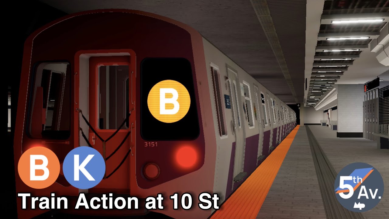 PTA Subway | B/K Train Action at 10 St (Late Night Service Changes)