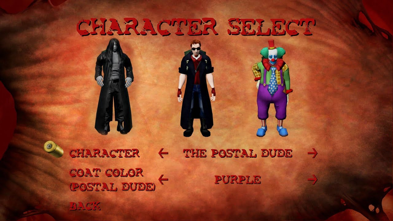 POSTAL Redux  How to change your character
