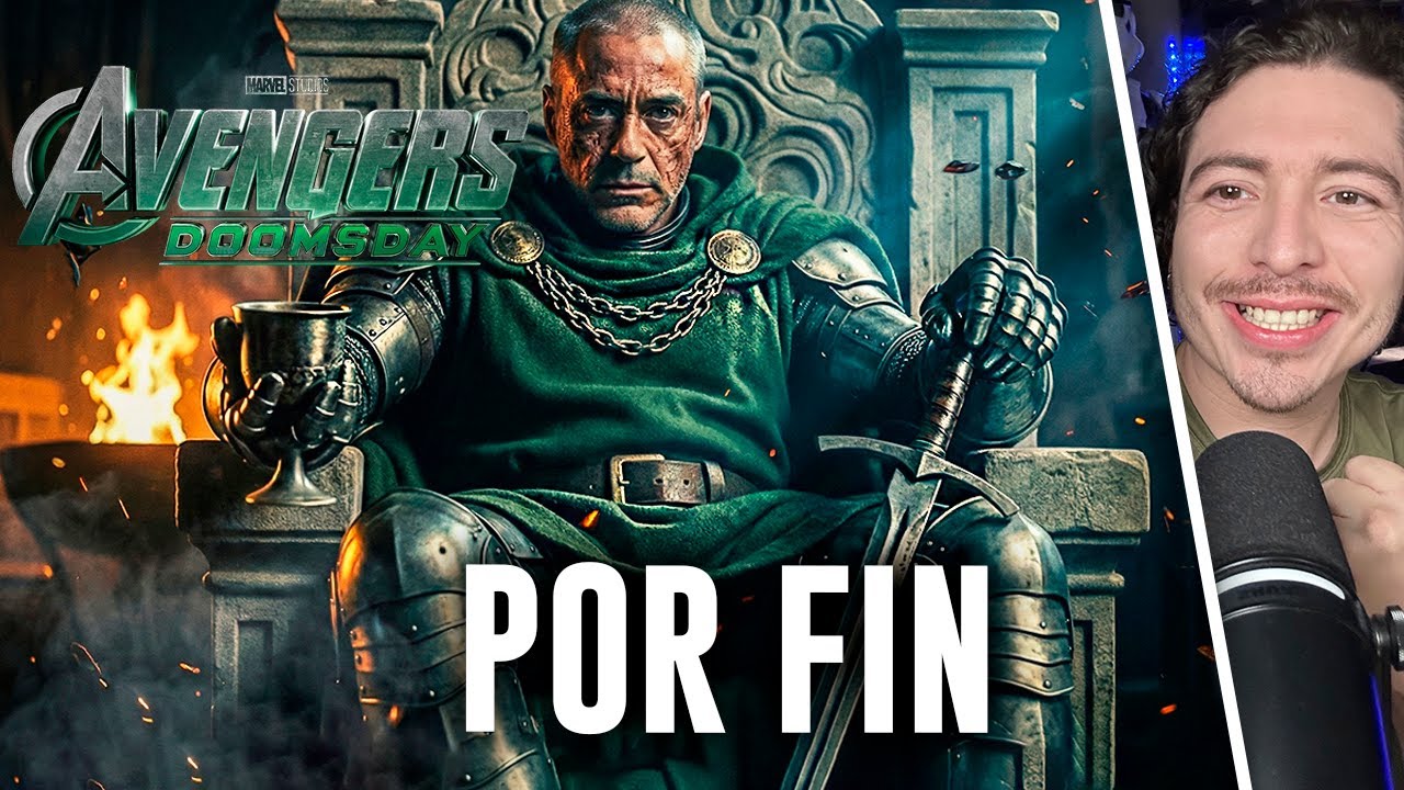 el &uacute;ltimo Trailer Oficial de Avengers Doomsday filtrado, quinto trailer sobre Doom y Avatar rompe