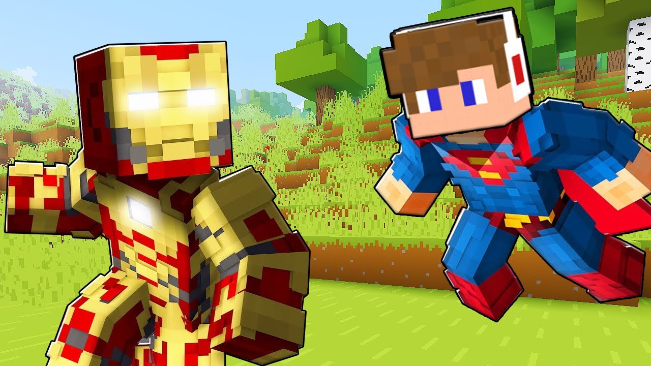 VASEMBER vs SUPERMAN A MINECRAFT-BAN! 😱