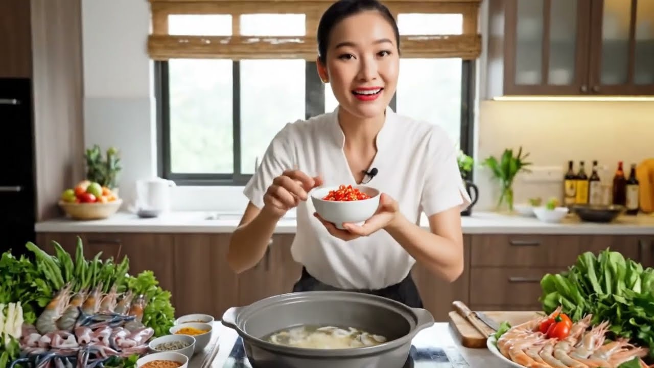 Cách làm lẩu hải sản - Món ngon gia đình Việt