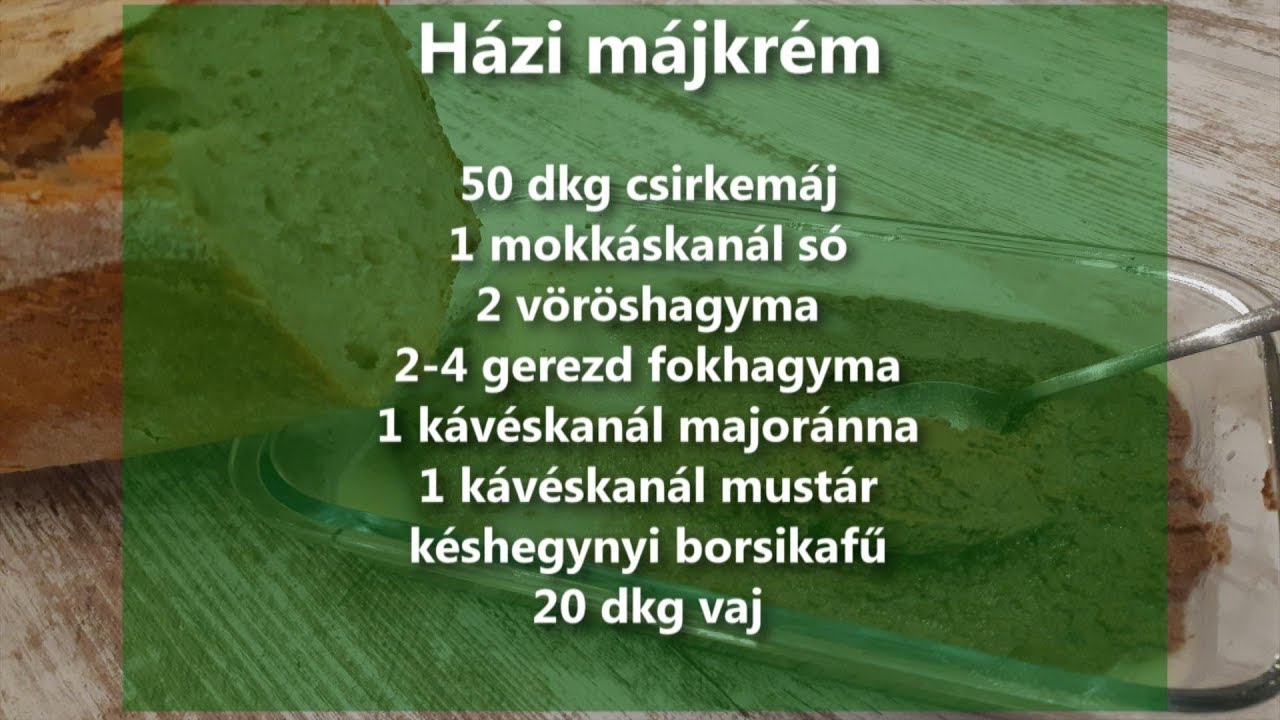 Ízelítő 32. Házi májkrém