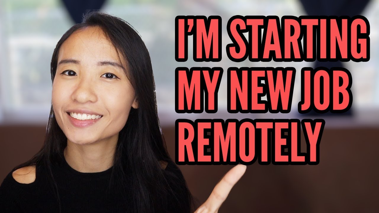 WHAT IS IT LIKE TO VIRTUALLY START A JOB IN 2020 | REMOTE WORKING TIPS AND TRICKS