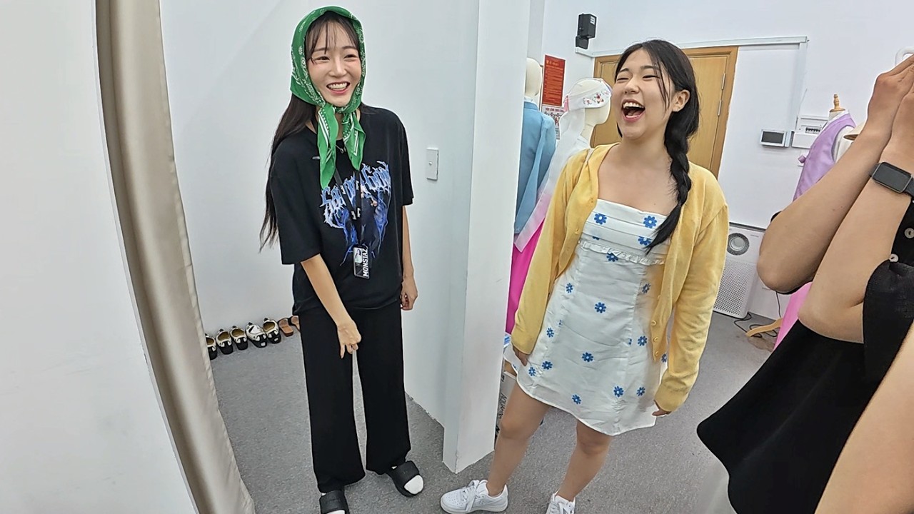 몬스타즈 최강 힙합녀와 옷 바꿔입기ㅋㅋㅋㅋㅋ
