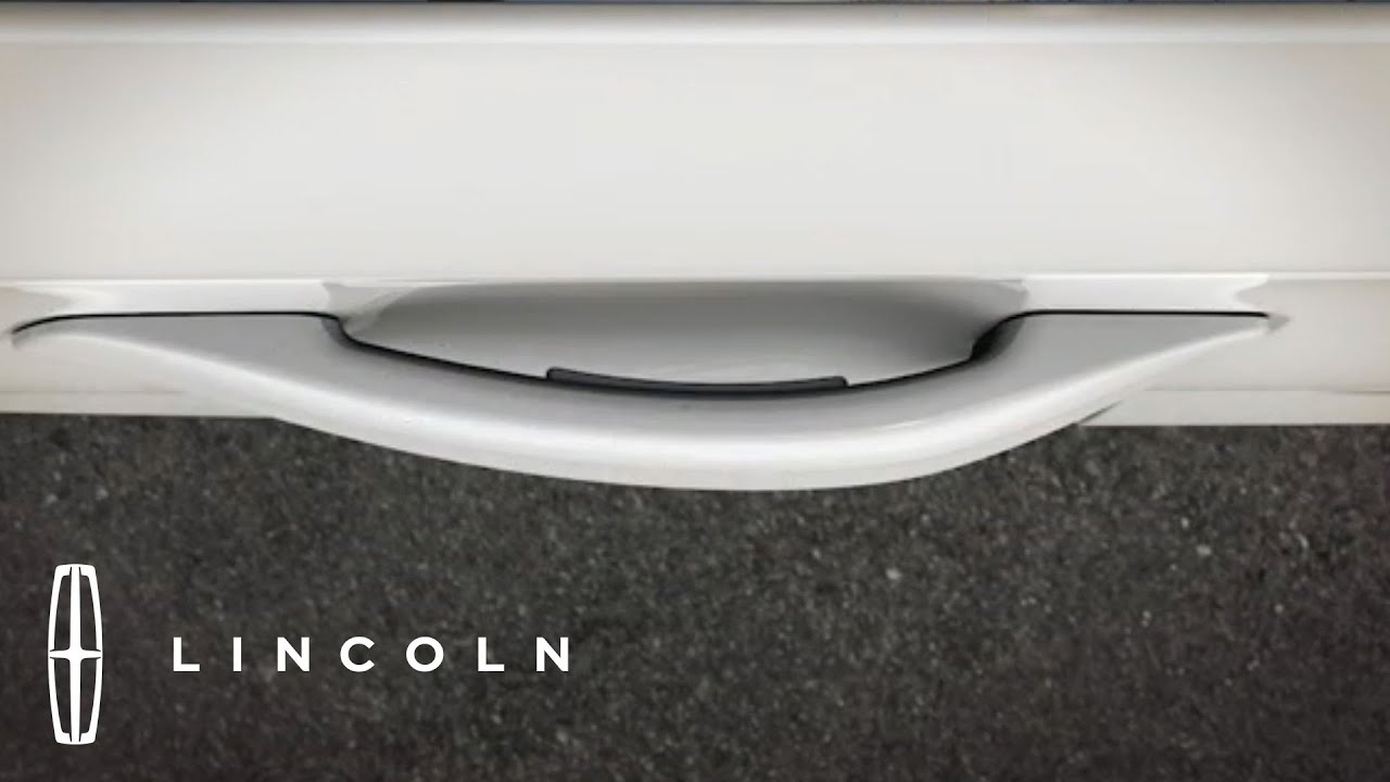 What is Lincoln® Light Touch Handle Electronic Door System? | How-To | Lincoln