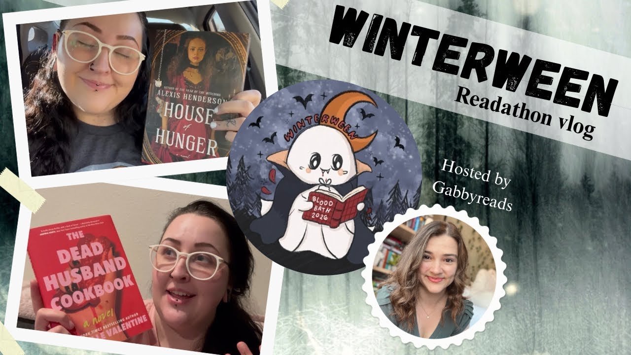 Winterween 2026 | Reading Vlog 🧛🏻‍♀️🤍