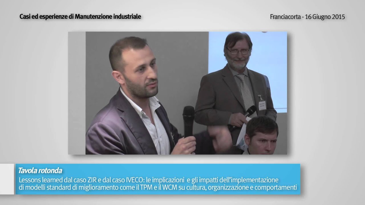 Tavola Rotonada: Lessons learned dal caso ZIR e dal caso IVECO