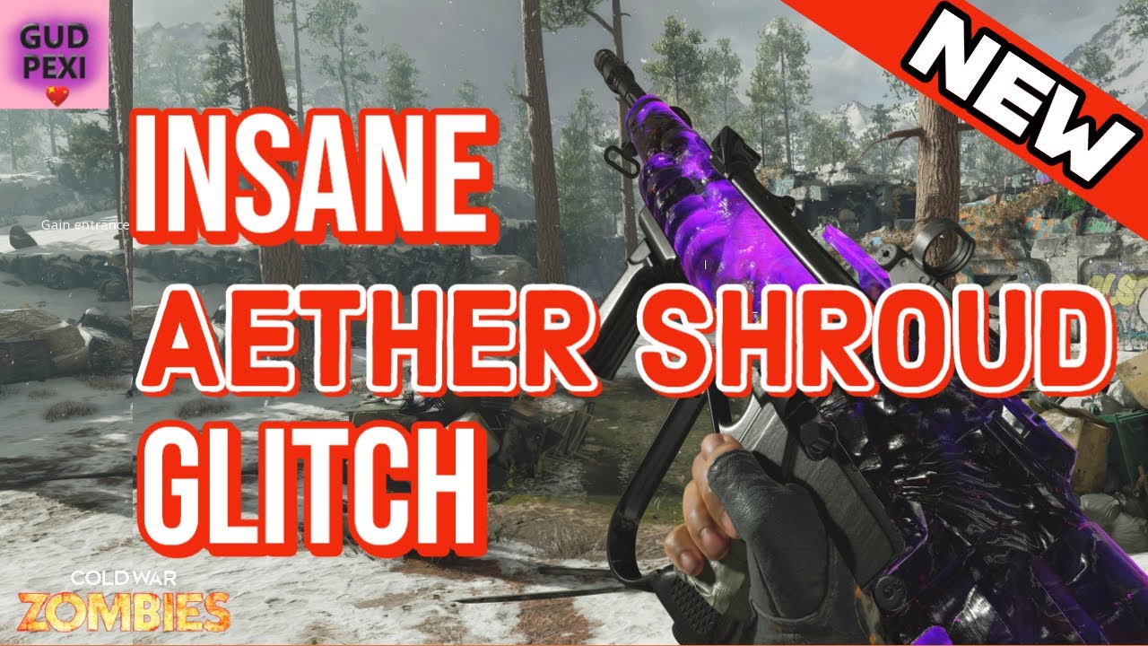 (NEW) 💛INSANE AETHER SHROUD GLITCH💛 on DIE MASCHINE in COLD WAR ZOMBIES!