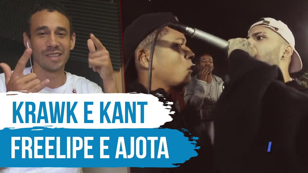 Krawk e Kant x FreeLipe e Ajota | 172ª Batalha da Aldeia | ZEN REACT / ANÁLISE