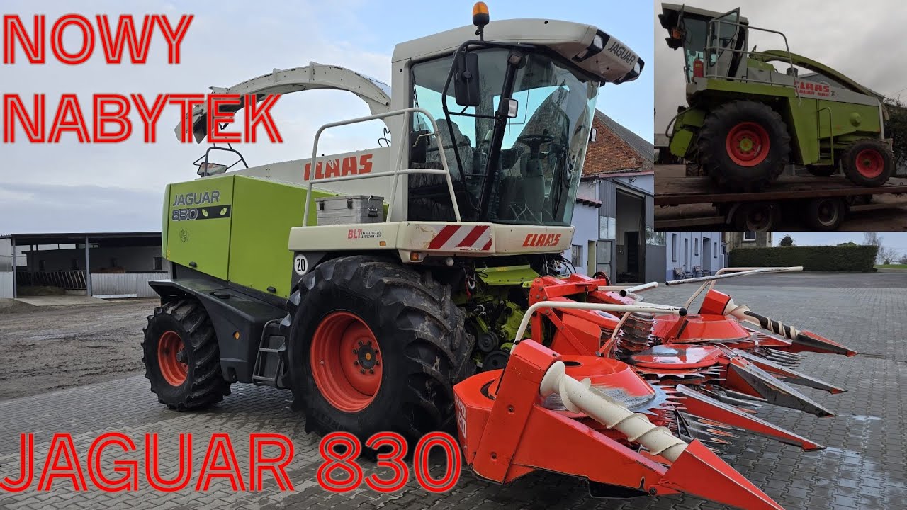 nowy nabytek sieczkarnia claas jaguar 830