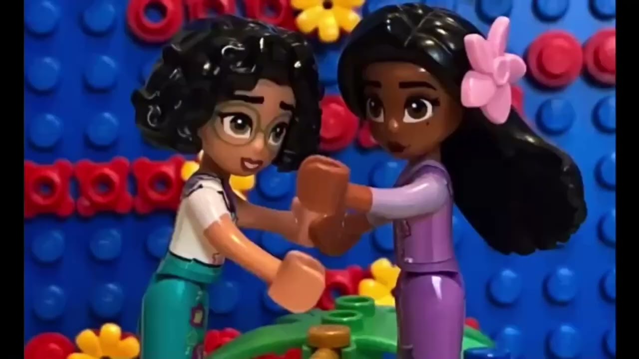 Disney’s Encanto remake of  “What else can I do?” In Lego stop motion