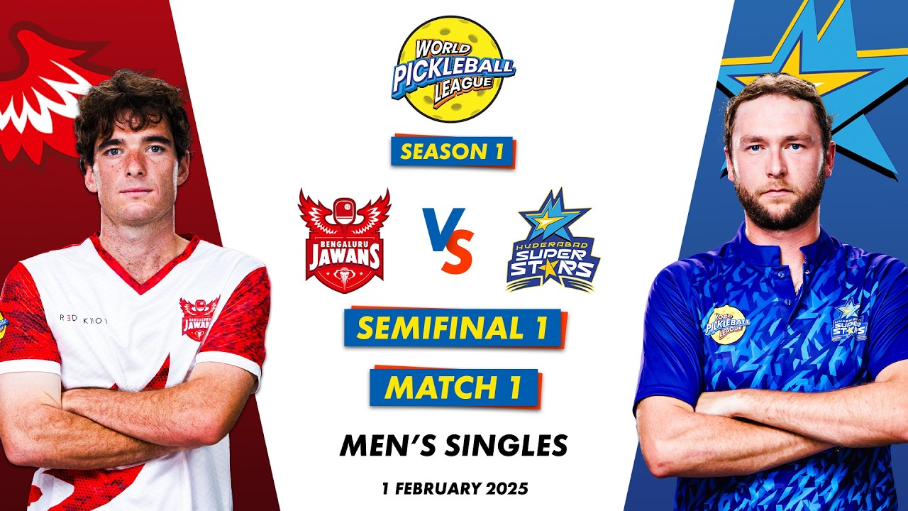 WPBL S1 Semi Finals | Bengaluru Jawans VS Hyderabad Superstars  | Men’s Singles